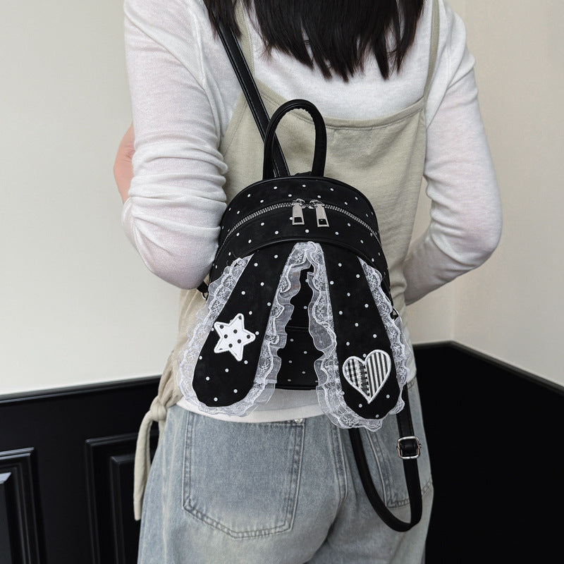 Elegant Multi-Functional Mini Backpack LoungeYard — product view 2
