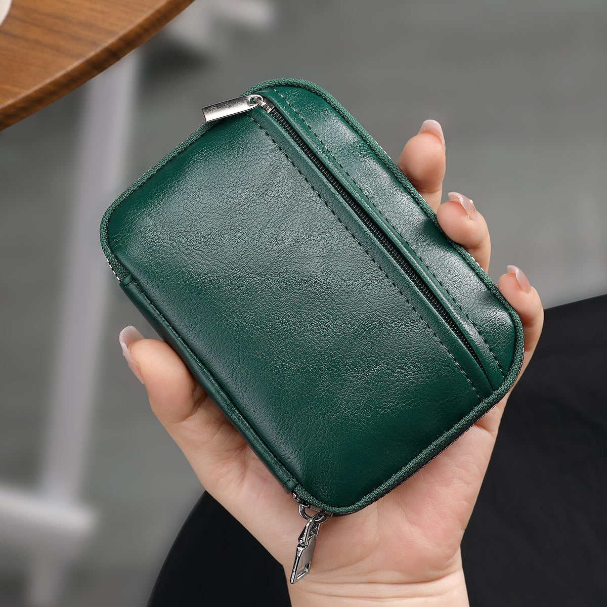 Premium Leather Coin Pouch — product view 3