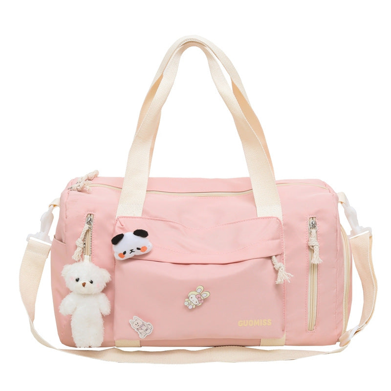 Playful Canvas Gym Tote LoungeYard — product view 6