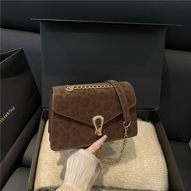 Designer Faux Leather Clutch — product view 3