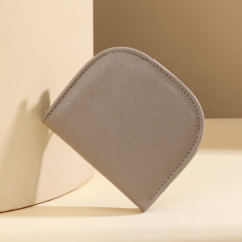 Textured Leather Zip Wallet — product view 7