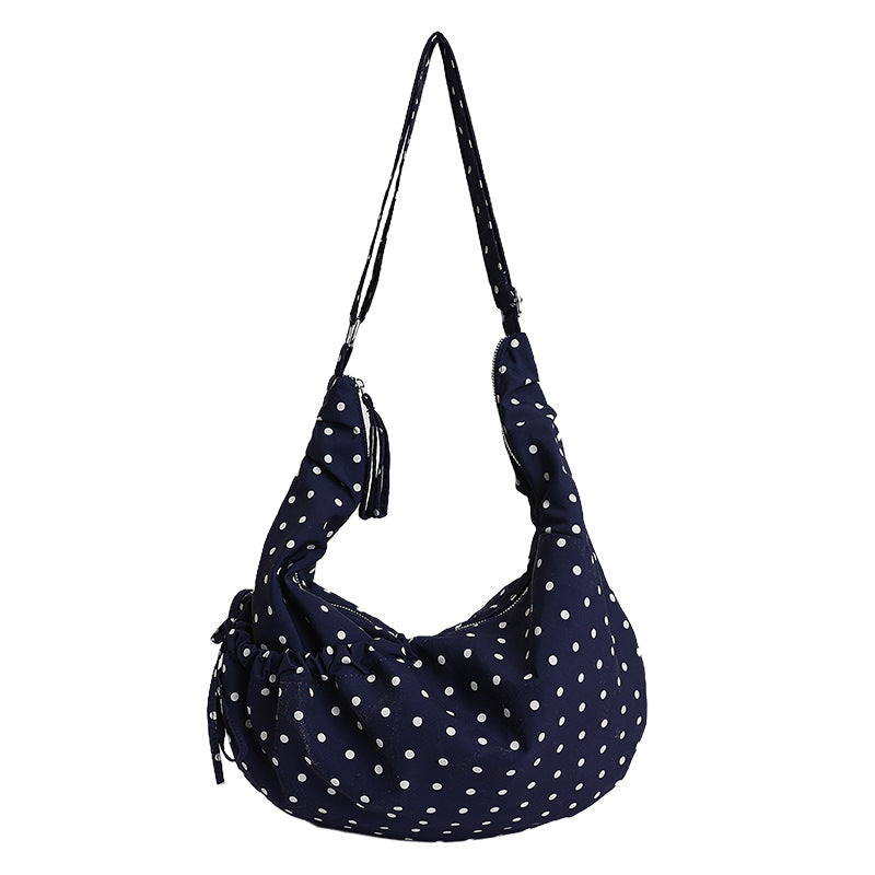 Polka Dot Sling Tote Bag — product view 3