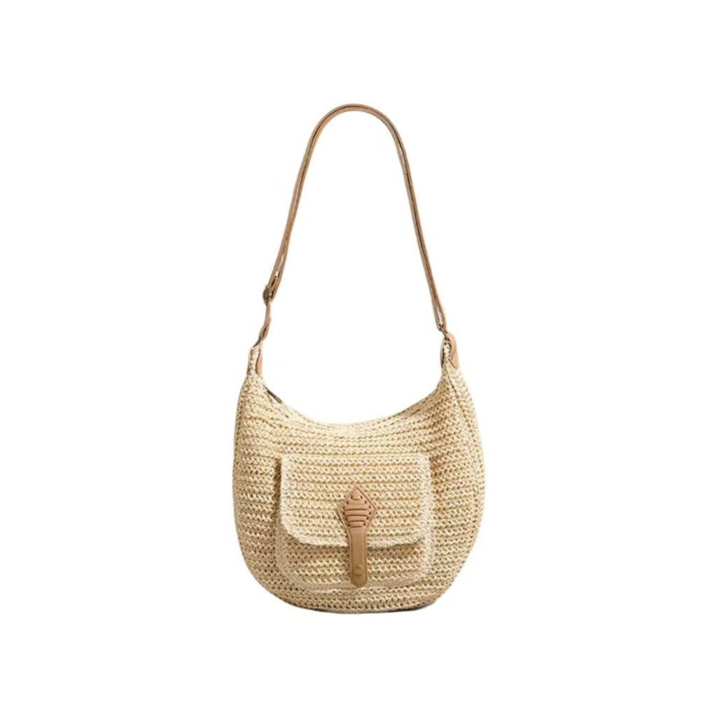 Handcrafted Shoulder Bag in Modern Boho Style LoungeYard — product view 4