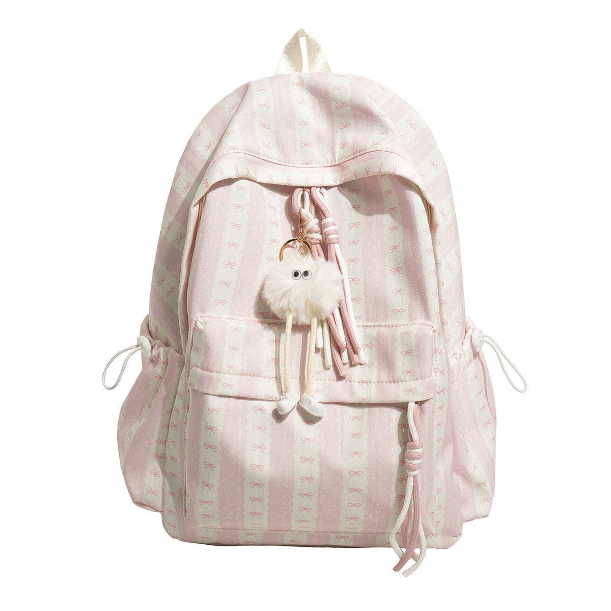 Cute Bow-Embellished Backpack LoungeYard — product view 5