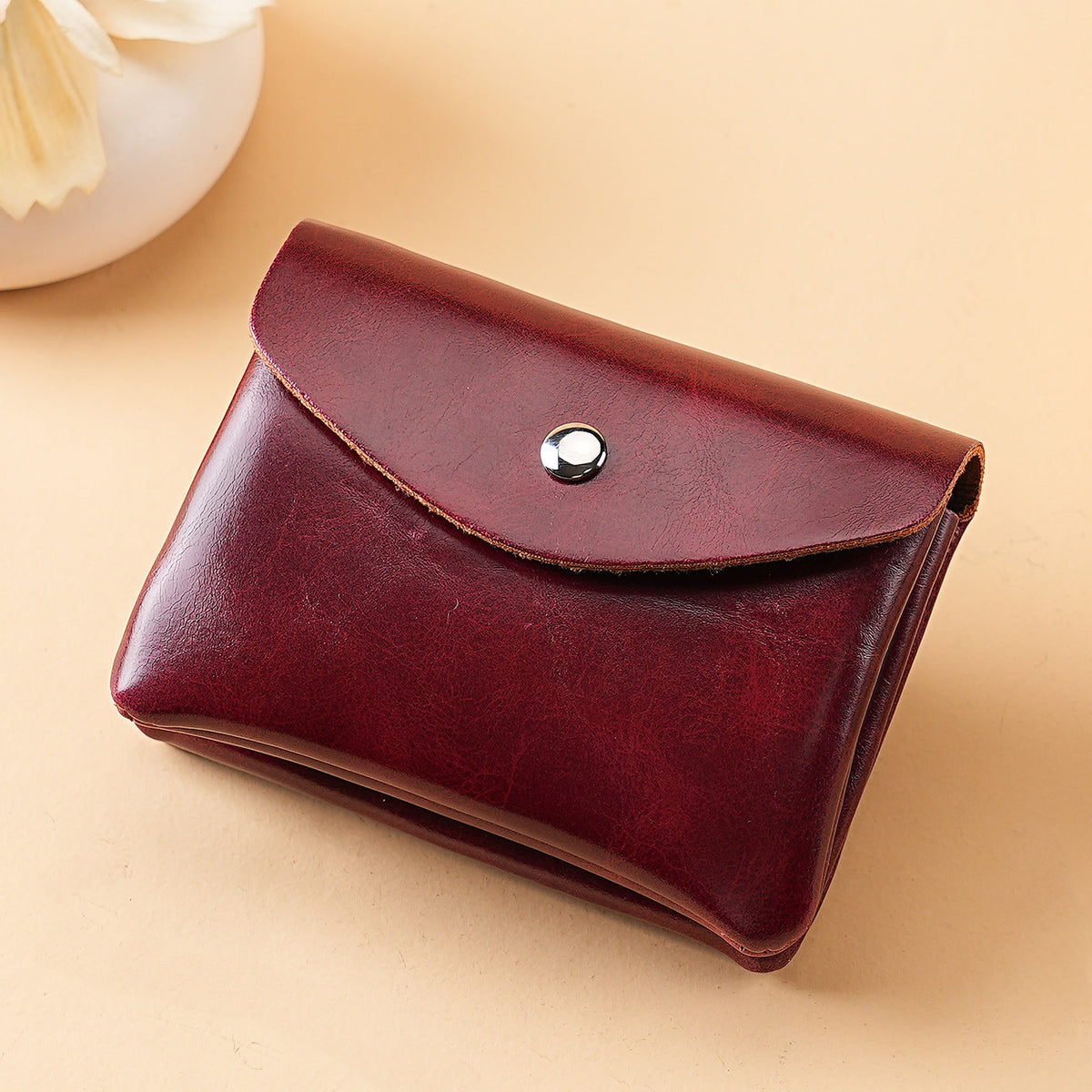 Compact Snap Closure Cardholder — product view 6