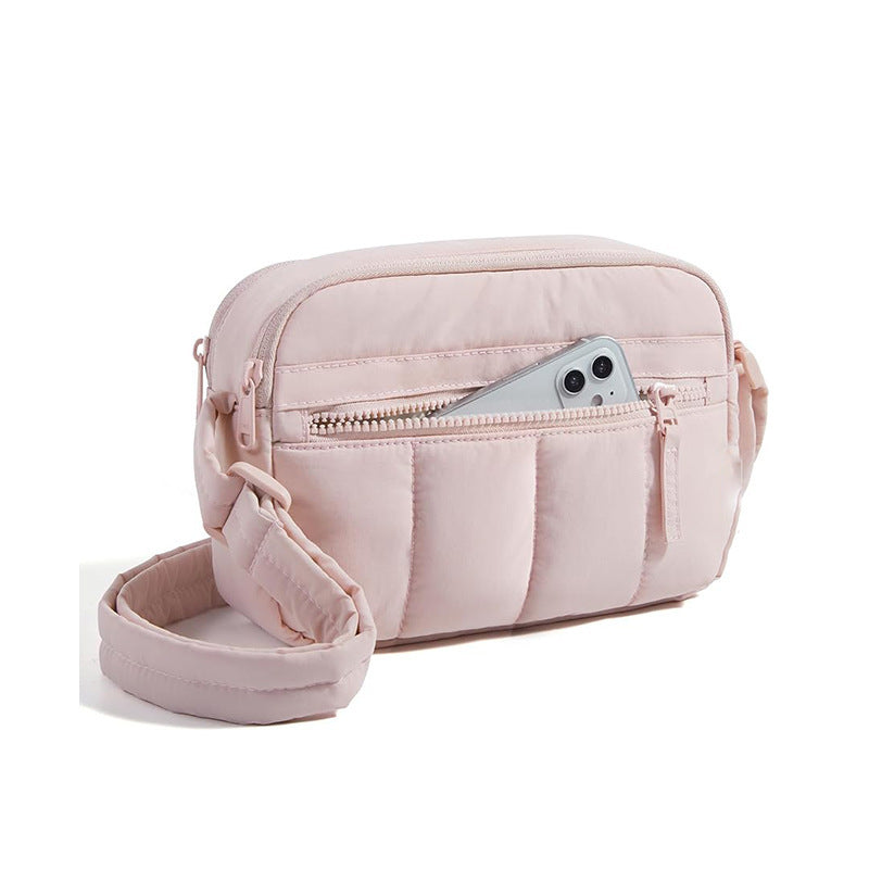 Practical shoulder bag with removable carrying strap LoungeYard — product view 1