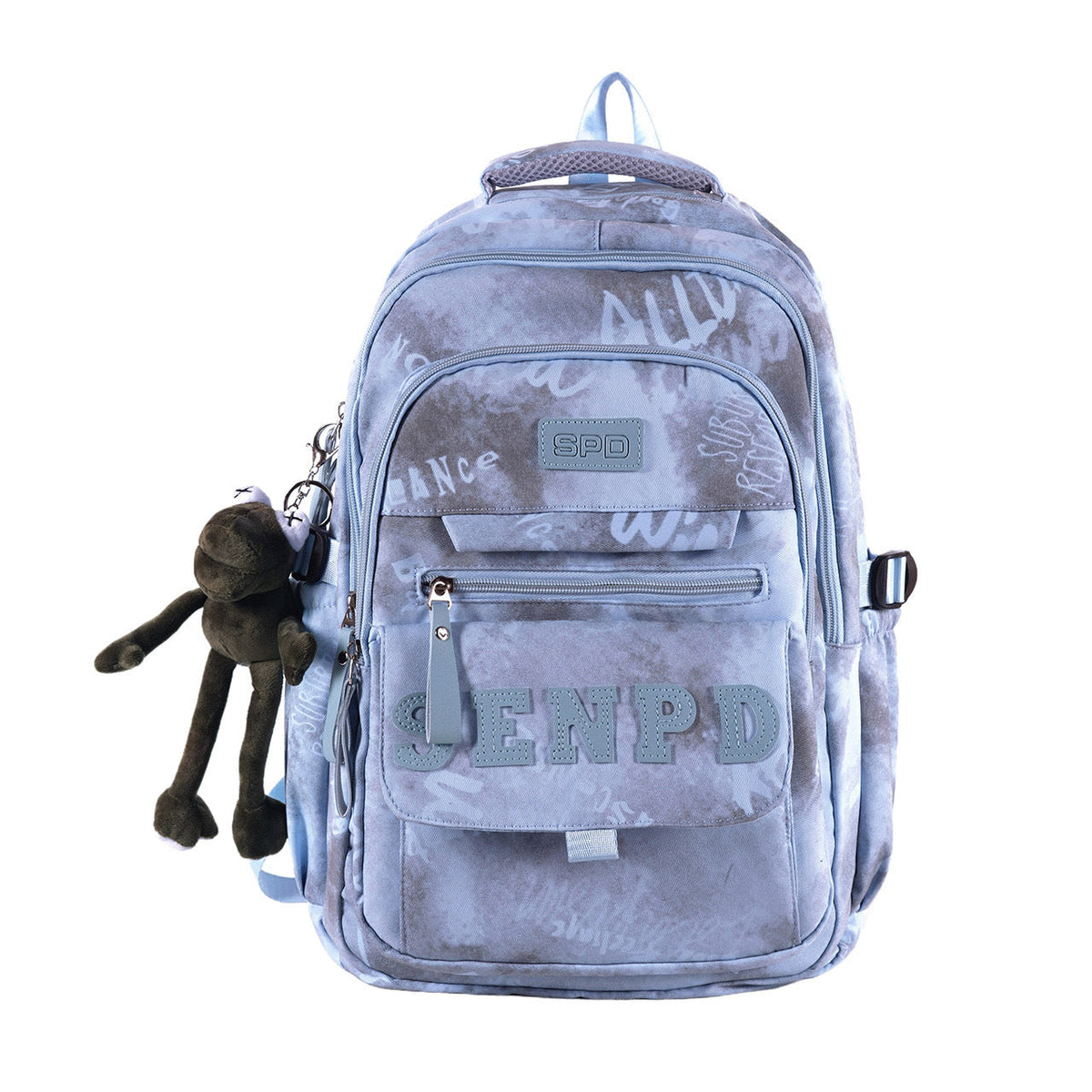 Stylish Plush School Backpack — product view 1