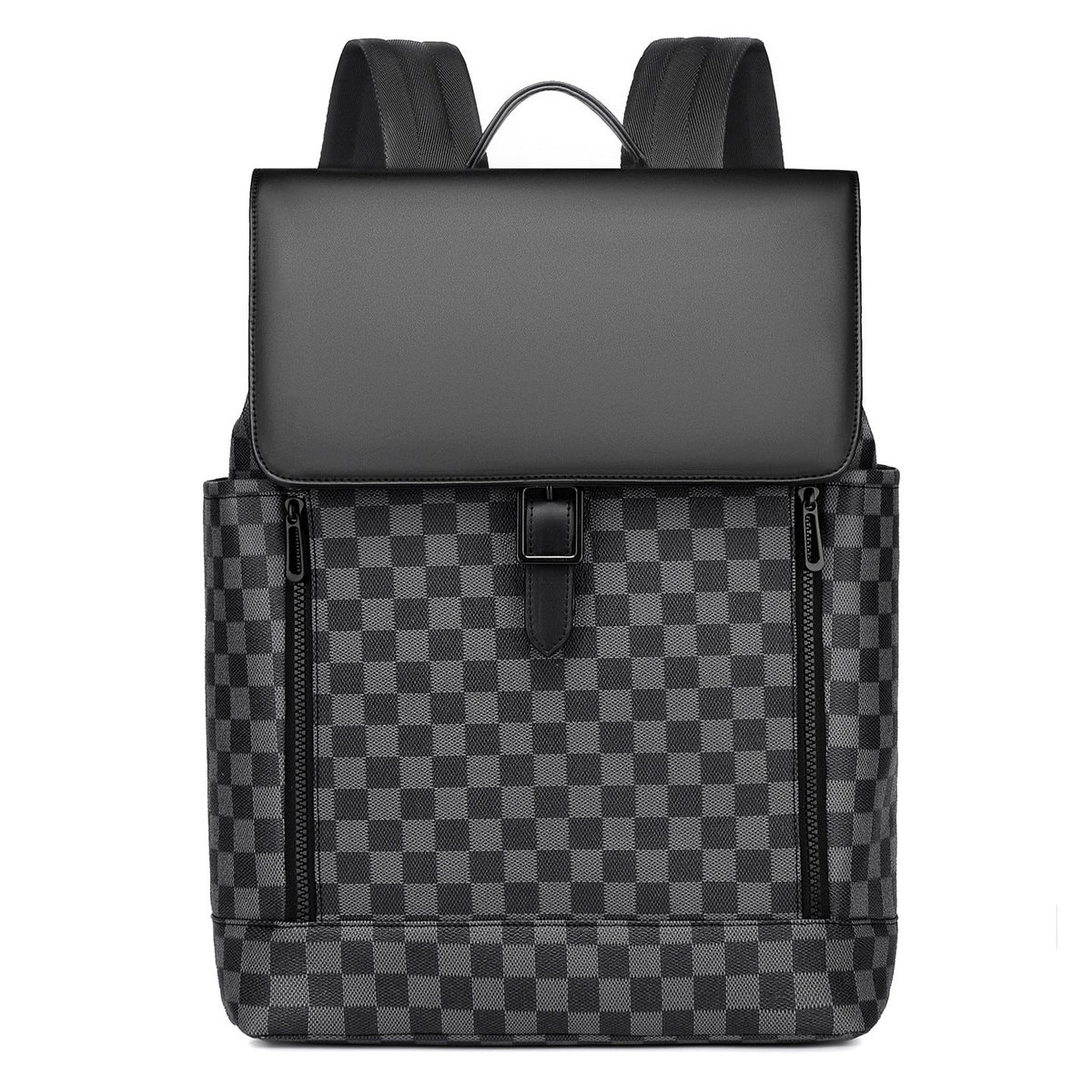 Sleek Dual-Compartment Laptop Backpack LoungeYard — product view 2