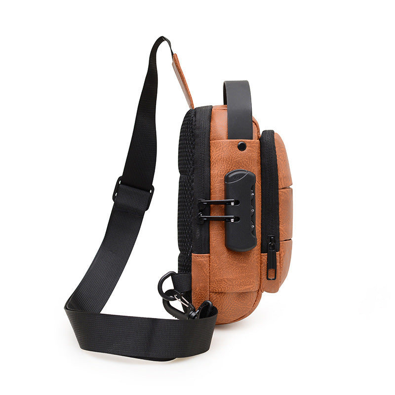 Stylish Crossbody Leather Bag LoungeYard — product view 1