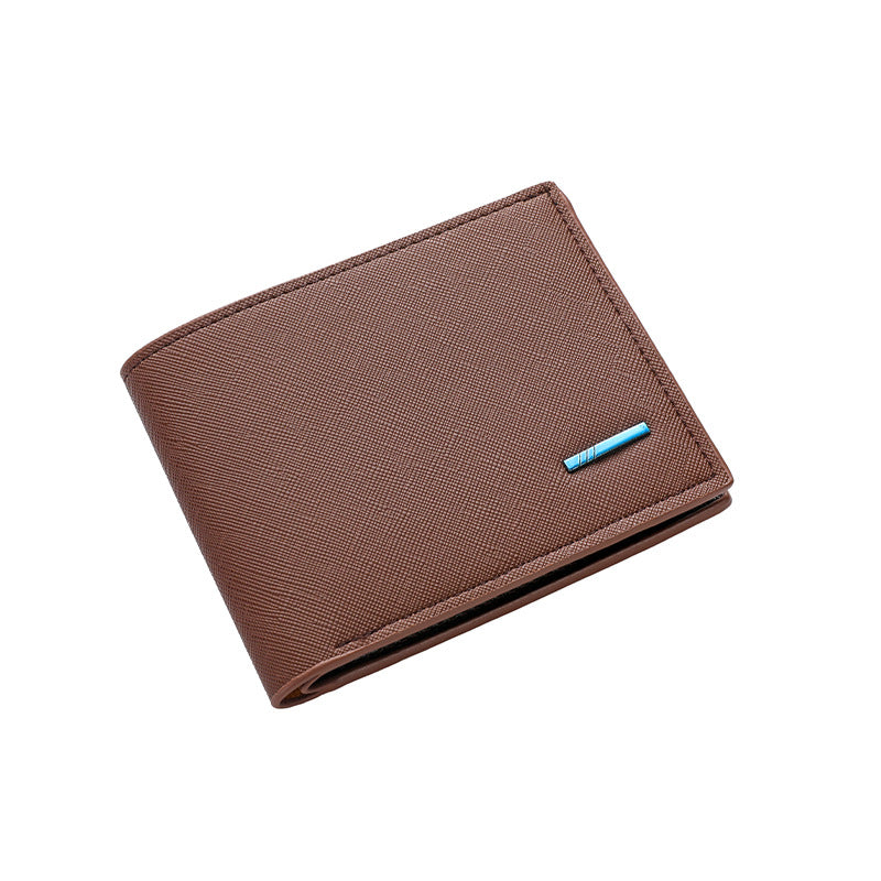 Textured Bi-Fold Leather Wallet LoungeYard — product view 7