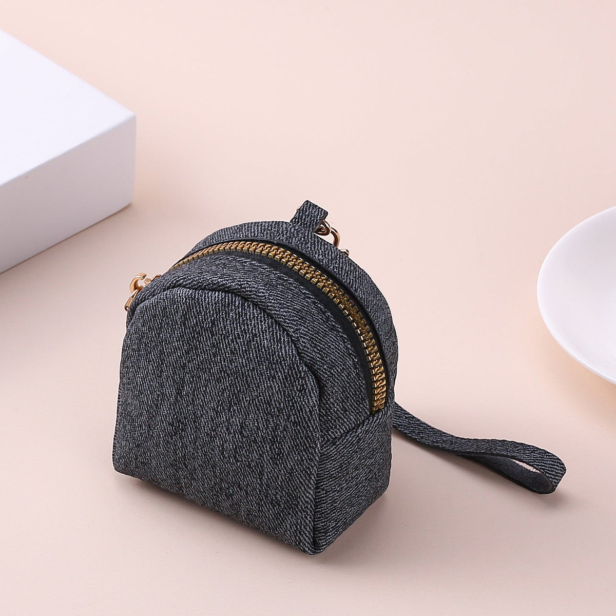 Compact Mini Backpack Coin Purse — product view 2
