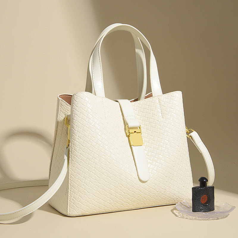 Textured Structured Handbag LoungeYard — product view 1