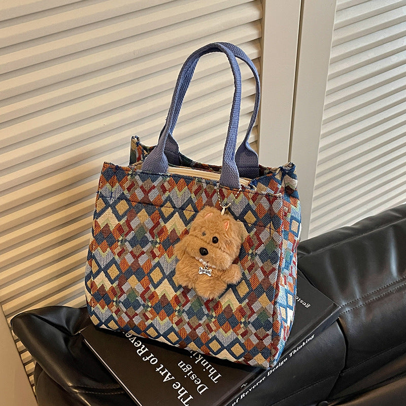 Fun Patterned Tote Bag — product view 4