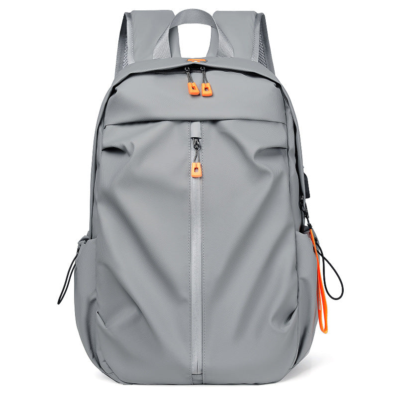 Ergonomic everyday backpack with innovative compartments and waterproof material LoungeYard — product view 1