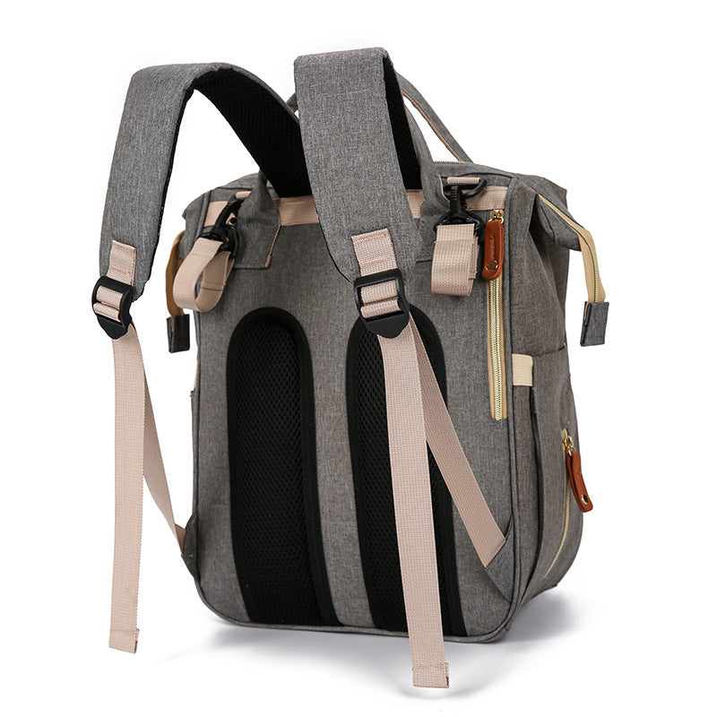Multi-Purpose Quilted Travel Backpack LoungeYard — product view 2