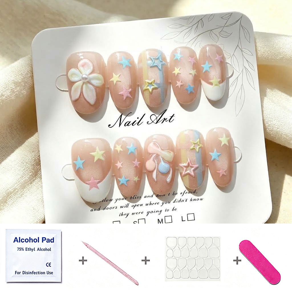 Starry Floral Nail Art — product view 4