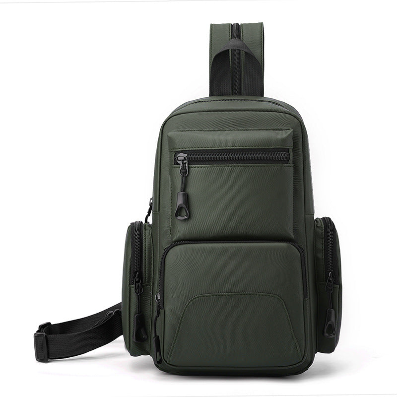 Versatile Multi-Pocket Sling Backpack LoungeYard — product view 3