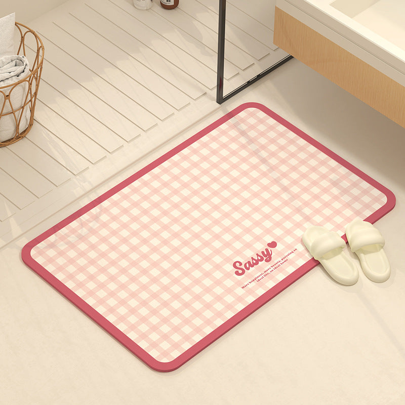 Cute Animal-Themed Bath Rug for Bathroom Decor — product view 1