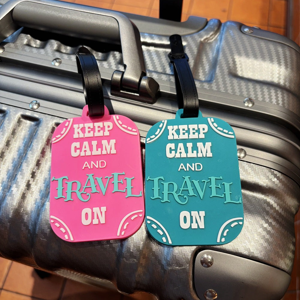 Inspirational Travel Luggage Tag LoungeYard — product view 5