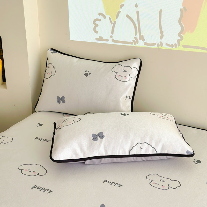 Decorative Floral Mattress Protector — product view 2