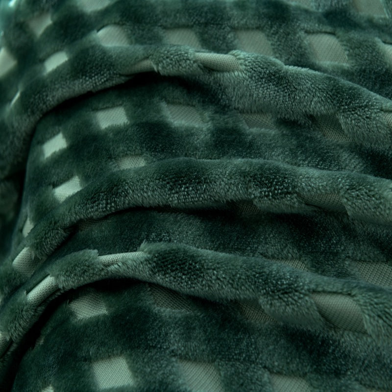 Women’s Microfiber Cozy Blanket with Diamond Pattern, 59.06 × 78.74 in — product view 1