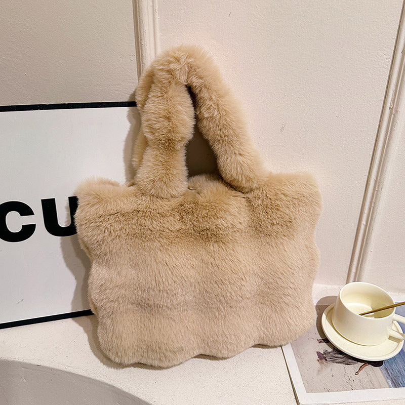 Plush Tote Bag LoungeYard — product view 3