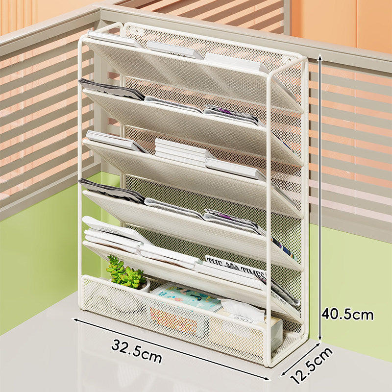 Mesh Wall-Mounted Document and Magazine Organizer — product view 7