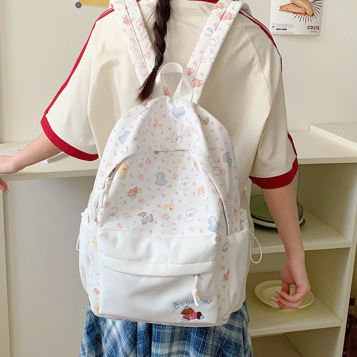 Playful Animal-Themed Backpack LoungeYard — product view 4