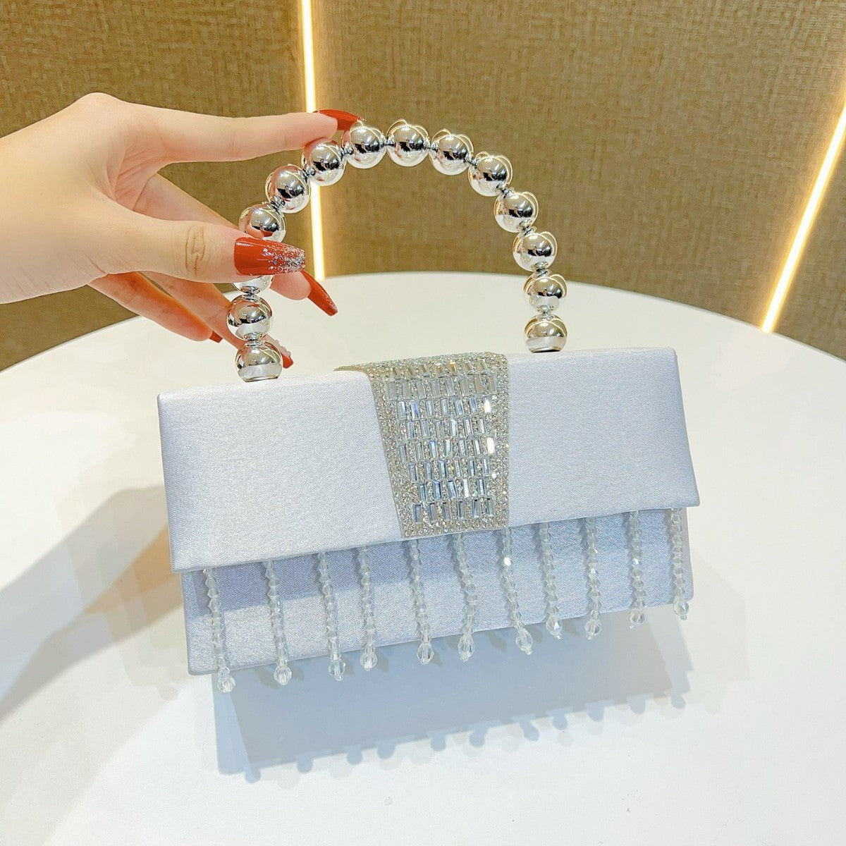 Vintage-Inspired Beaded Evening Handbag — product view 1