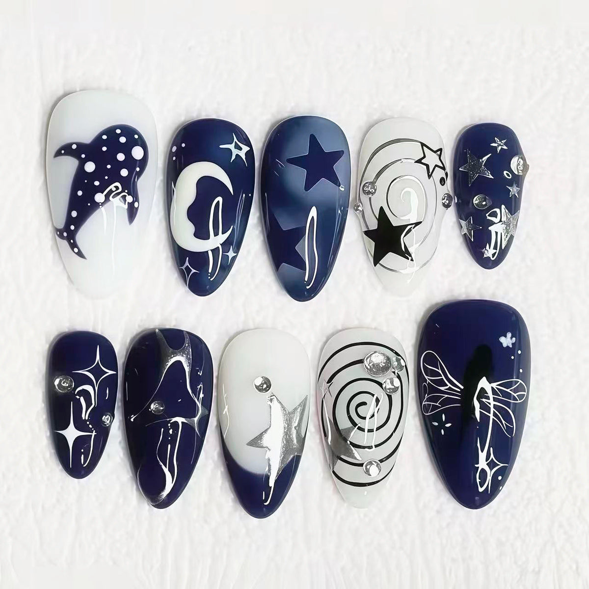 Celestial Design Press-On Nail Art Set — product view 1