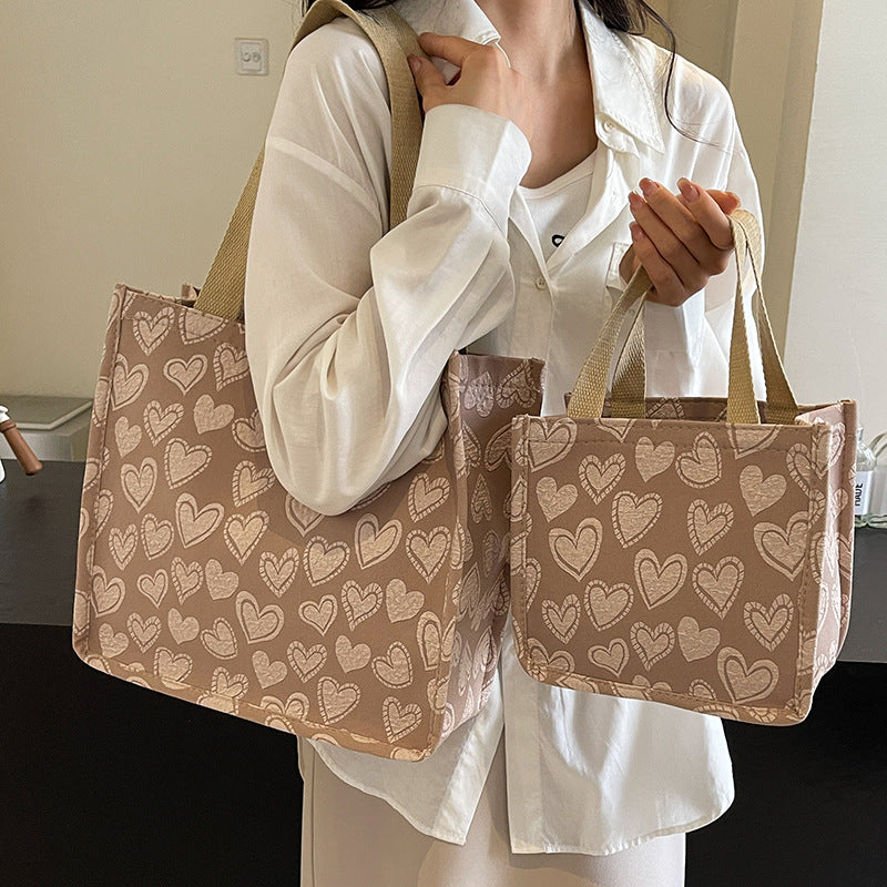 Heart-Embroidered Utility Tote — product view 7