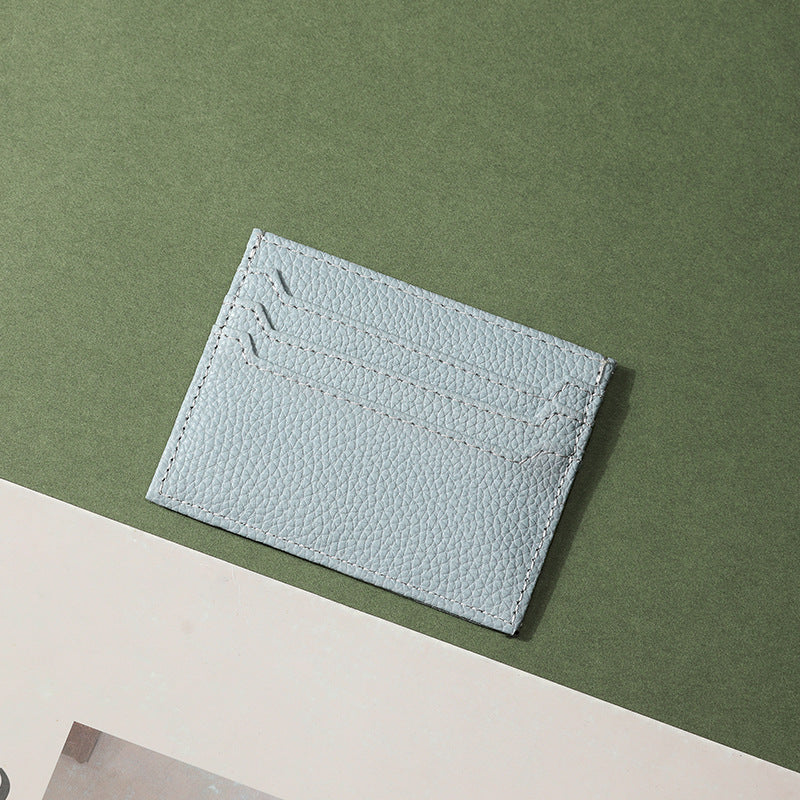 RFID-Blocking Leather Card Holder — product view 4