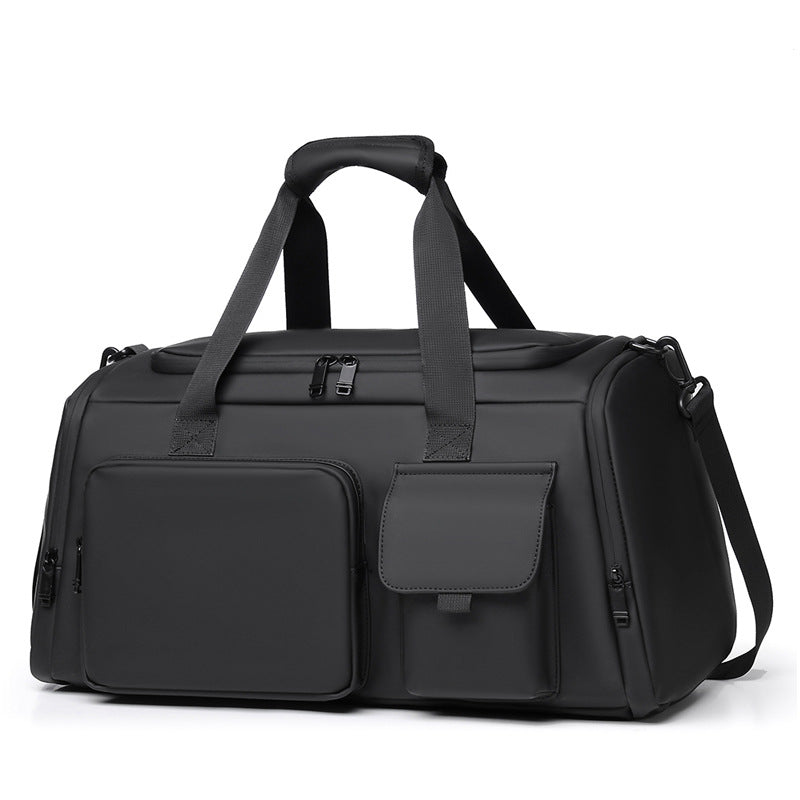 Sport and travel bag with diverse compartment solutions LoungeYard — product view 2