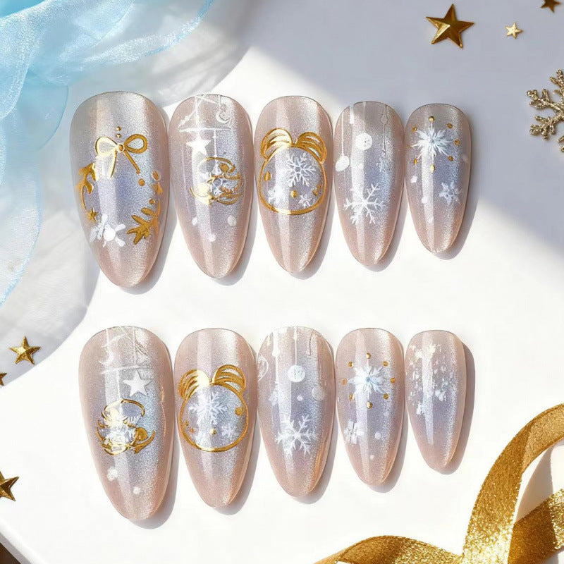 Decorative Press-On Nail Tips — product view 1