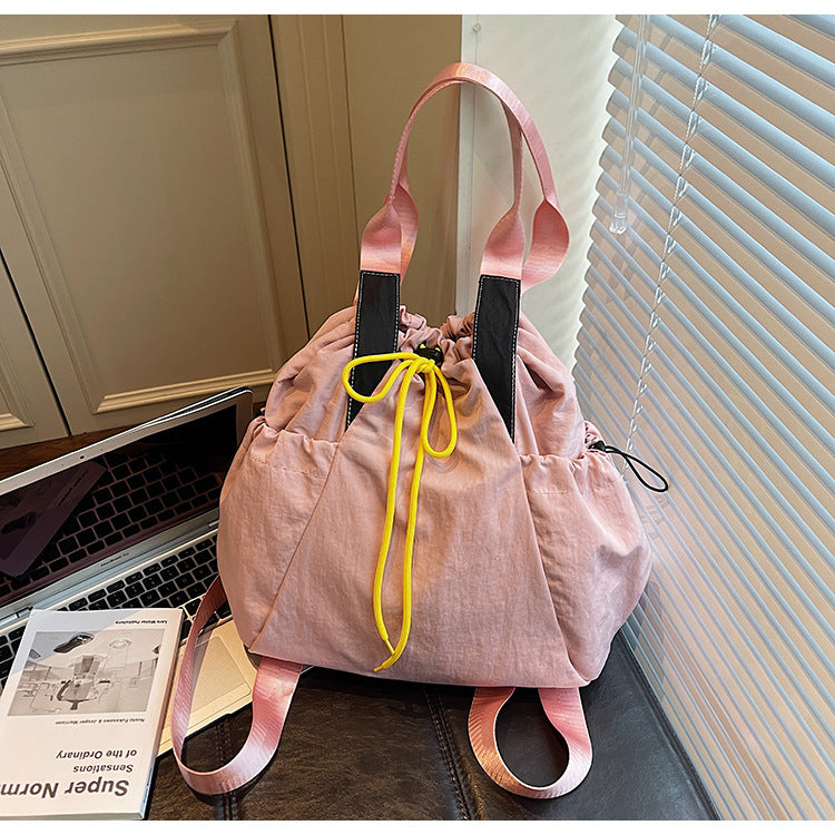 Drawstring Closure Urban Backpack LoungeYard — product view 6