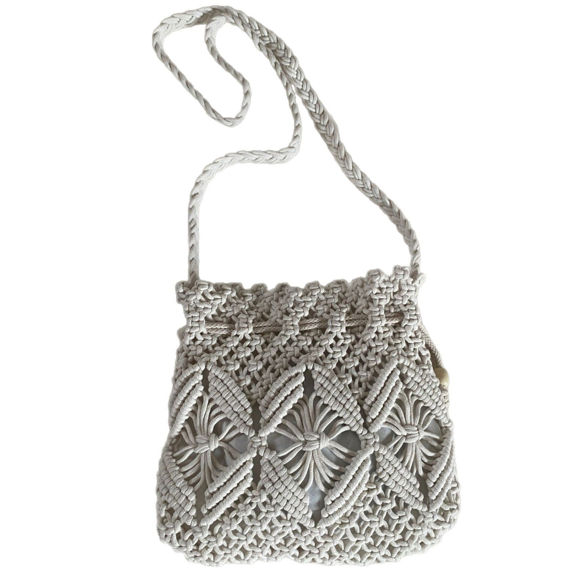 Macrame Crossbody Bag with Detail-Loving Pattern LoungeYard — product view 5
