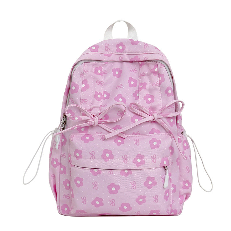 Floral Print Backpack LoungeYard — product view 6