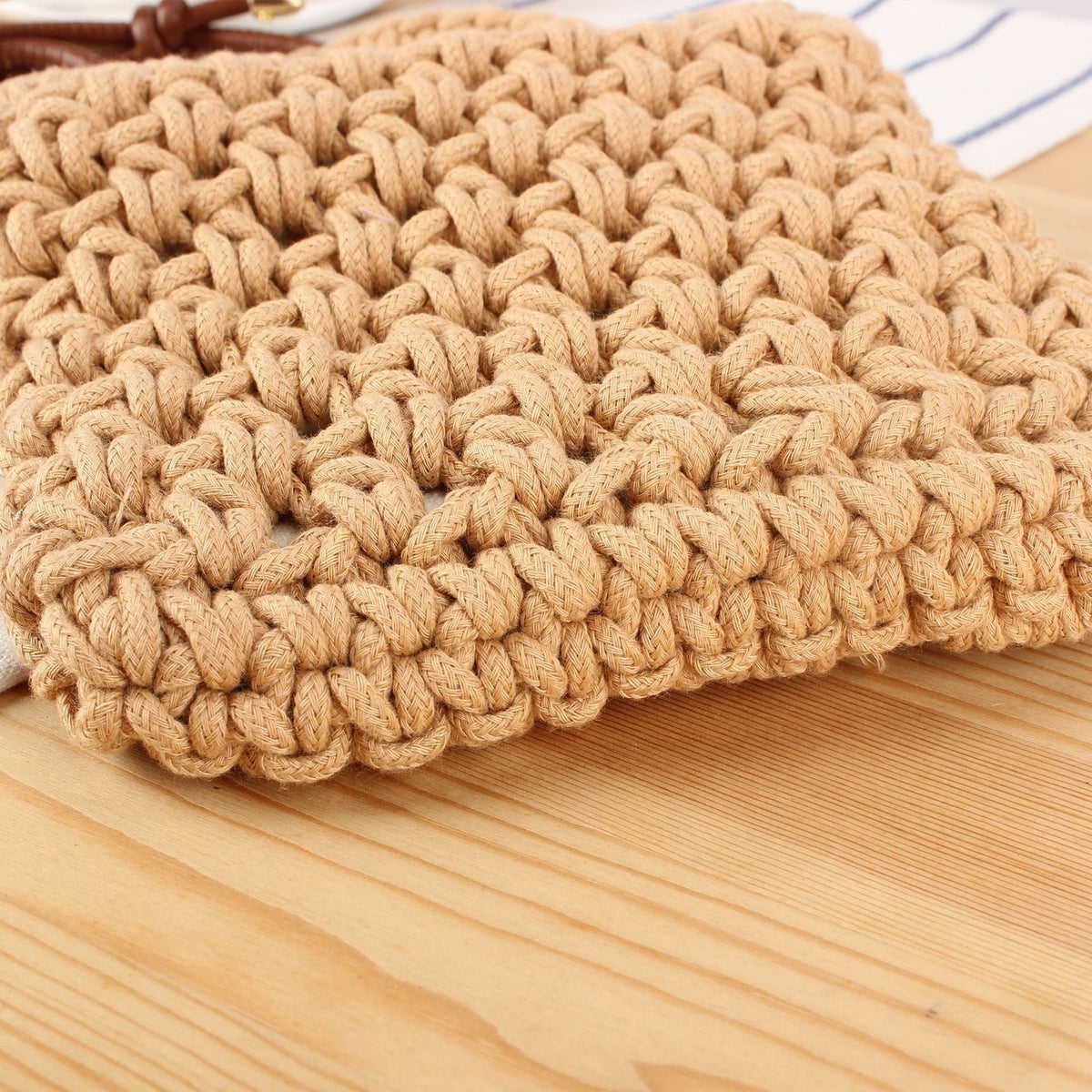 Handbag in Modern Macrame Design LoungeYard — product view 4