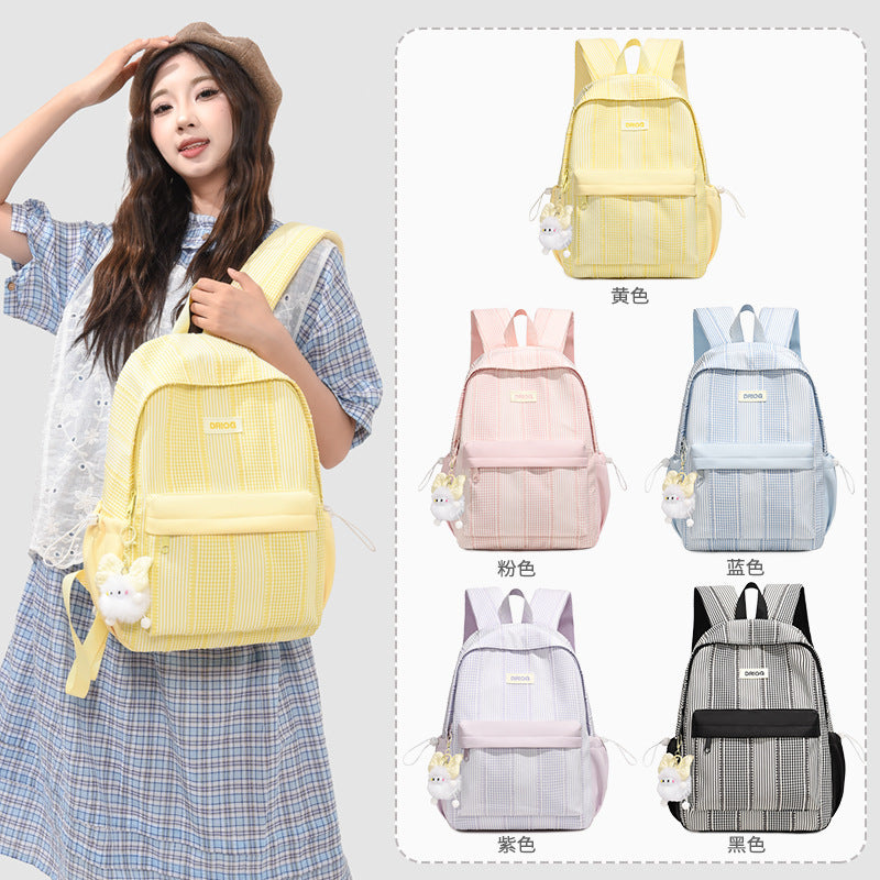 Playful Striped Backpack LoungeYard — product view 4