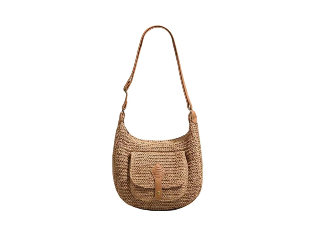 Handcrafted Shoulder Bag in Modern Boho Style LoungeYard — product view 5