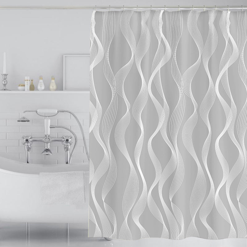 Unisex Waterproof Shower Curtain LoungeYard — product view 1