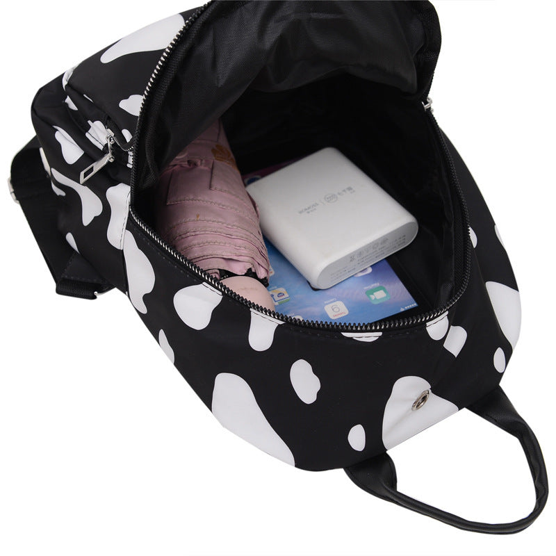 Stylish Graphic Print Backpack LoungeYard — product view 4