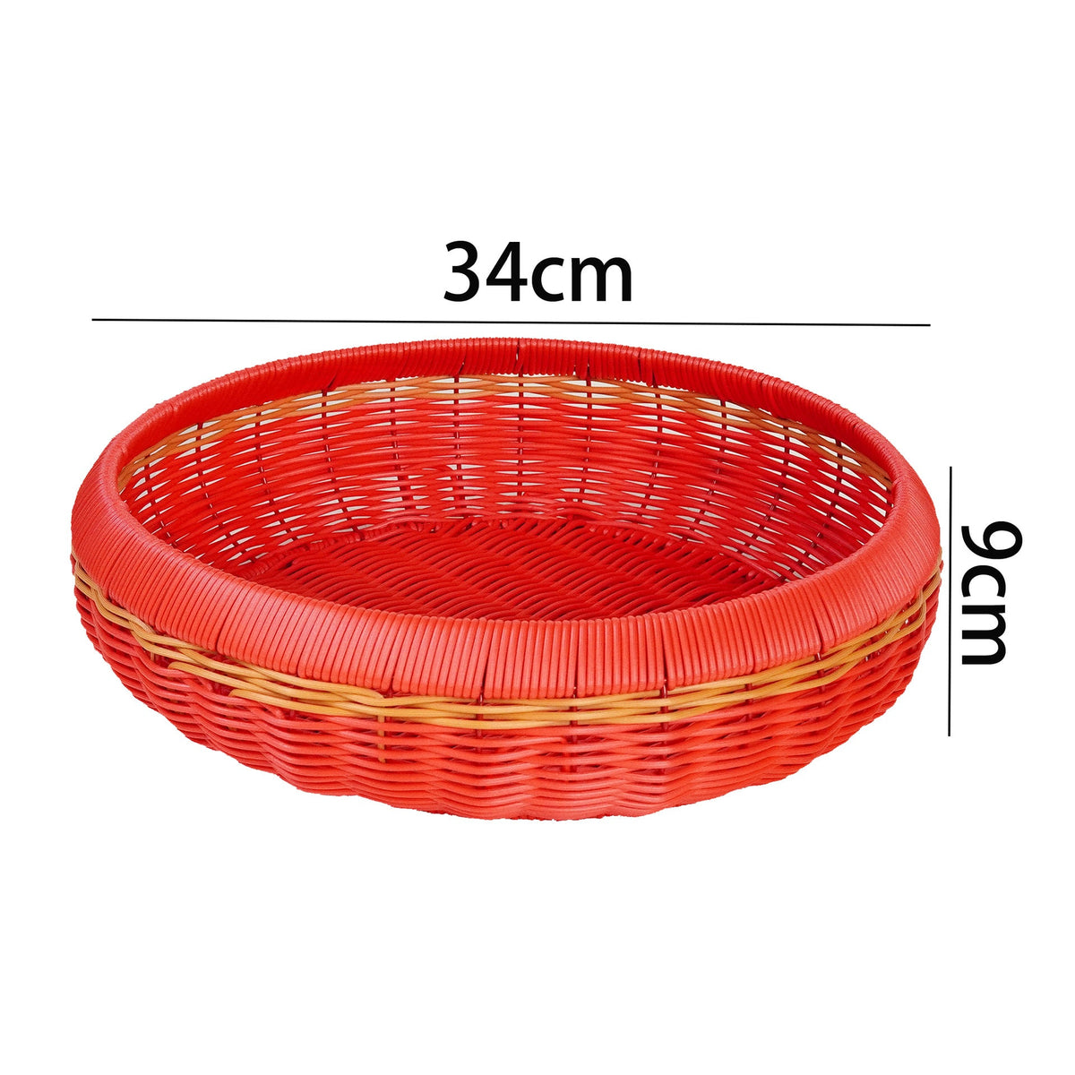 Ladies Decorative Fruit Stand with Stylish Weaving LoungeYard — product view 6