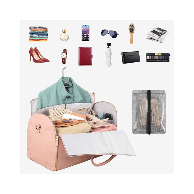 Elegant Travel Garment Bag LoungeYard — product view 2