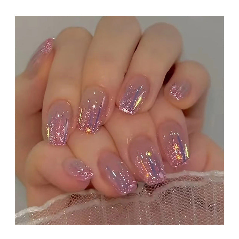Sparkly Glitter Gel Nail Extensions — product view 3