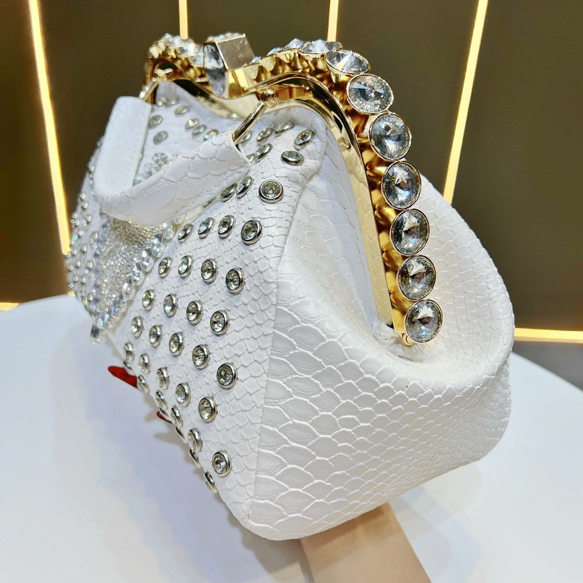 Luxurious Crystal-Embellished Evening Handbag — product view 2