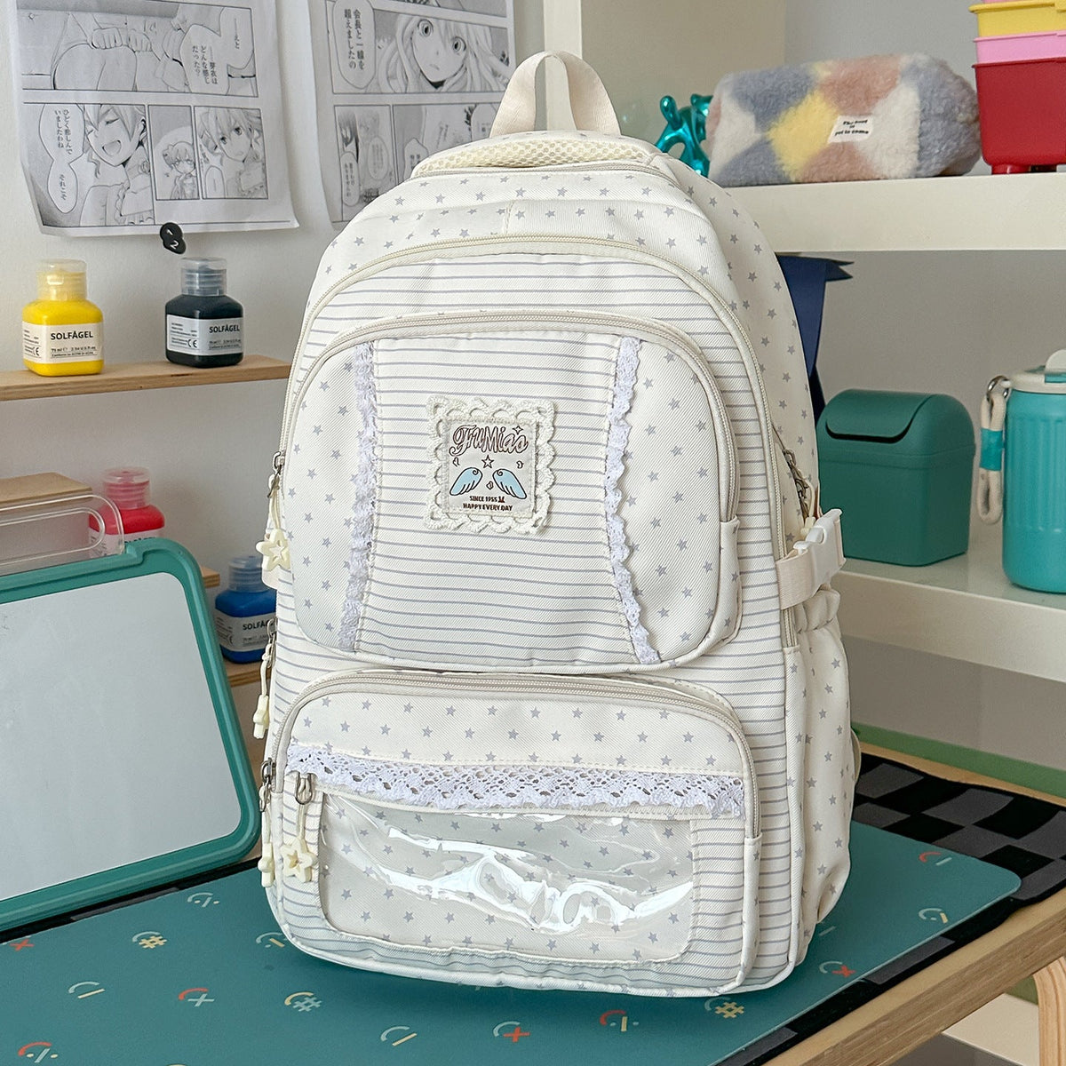 Multi-Pocket Stylish Backpack LoungeYard 1791205901 — product view 6