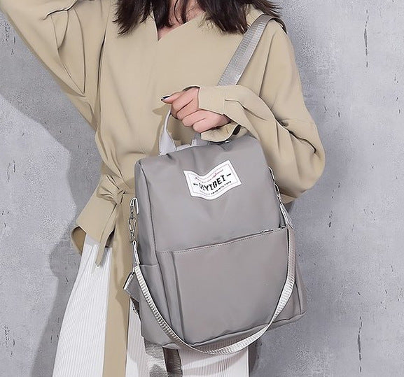 Colorful Geometric Pattern Backpack LoungeYard — product view 6