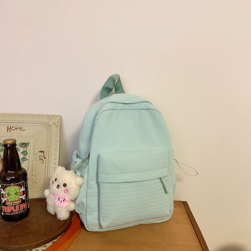 Textured Quilted Backpack — product view 3