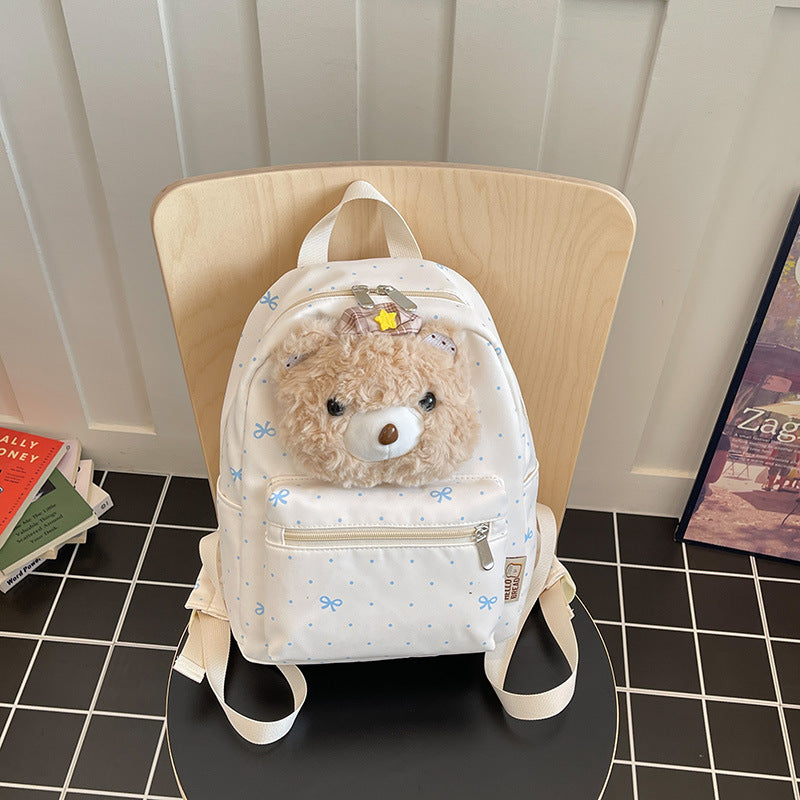 Cute Plush Top Handle Backpack — product view 3